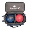 Brunswick Quest Double Roller Bag - Blue - view 4