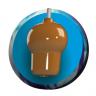 Track Kinetic Saphire Ice Bowling Ball - view 2