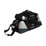 Pro Bowl Deluxe 3-Ball Tote W/Shoe Bag - Black/Carbon Silver - view 1