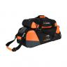 Pro Bowl Deluxe 3-Ball Tote W/Shoe Bag - Black/Carbon Orange - view 1