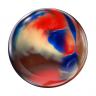 Storm Mix - Red/White/Navy - Urethane Bowling Ball - view 2