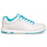 KR Strikeforce Satin Bowling Shoes - White/Aqua - view 2