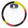 Motiv Aspire Polyester Bowling Ball - Black/Yellow/Pink - view 2