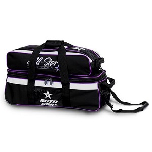 Roto-Grip 3-Ball Tote Bag - Black/White/Purple