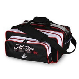 Roto Grip 2-Ball Carryall Tote Bag - Black/Red/White