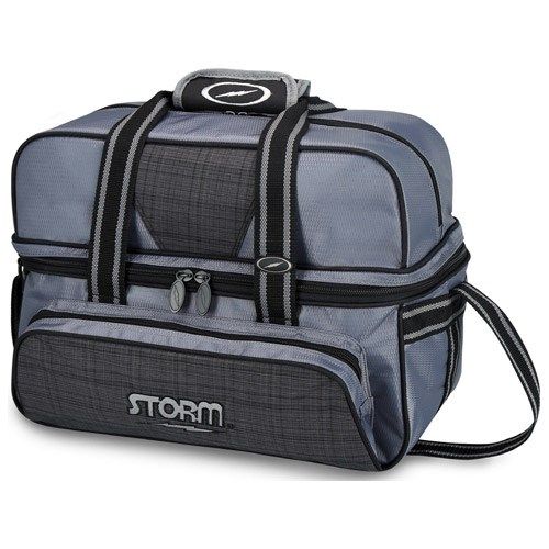 Storm 2Ball Deluxe Tote Bag Plaid/Grey/Black