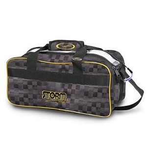 Storm 2-Ball Tote Bag - Black/Gold